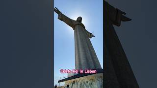 Cristo Rei Lisbon in Portugal 🇵🇹🙏 #archaeology #wonderofhistory #shorts