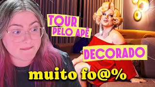 REAGINDO AO TOUR DO APARTAMENTO DA LORELAY FOX | Cortes da Bel