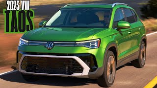 2025 Volkswagen Taos Facelift Debuts With Better Looks and More Power!