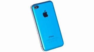 Brushed Metal Back Cover For Apple iPhone 4 (Convex)