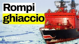 Navi rompighiaccio a propulsione nucleare: come funzionano e a cosa servono