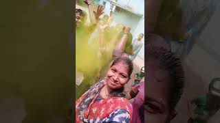 Happy Holi Friends 🙏🙏❤️ #holi #happyholi #holi2023 @Nikitabhanjavlogs