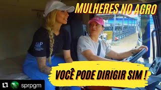 VLOG MERCEDES BENZ | MULHERES NO AGRO - VOCÊ PODE SIM DIRIGIR UM CAMINHÃO