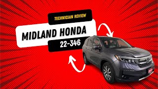 2019 Honda Pilot - Technician review (22-346)