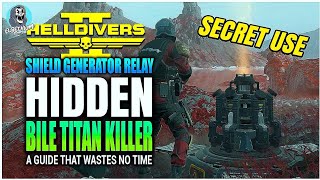 AMAZING STRATAGEM No One Is Using Shield Generator Relay GUIDE | Helldivers 2 Tips And Tricks