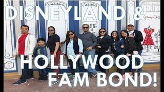 FAMILY BOND! Disneyland x Hollywood Vlog