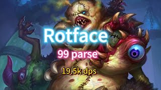 Rotface - Combat Rogue - 99 parse - 19.5k dps