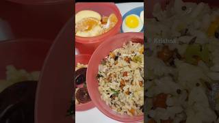 Today Healthy Lunch Box #ytshorts #viralvideo #food #ytshortskrishnaworld