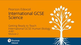 Getting Ready to Teach Pearson Edexcel International GCSE Human Biology (Module 2) October 2024