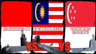 Perbandingan KRI Ardadedali 404 vs KD Tun Abdul Razak vs 218SG