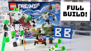 Lego Dreamzzz 71454: Mateo and Z-Blob the Robot. Full build and commentary.