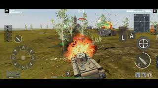 i returned again with a panzer war videi kv1 gameplay