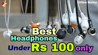 Best budget Earphones under rs 100 with shipping.  Low price Eyerphones online booking