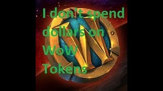 I Don't Buy WoW Tokens With Dollars (Asmongold Response)