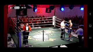 Burdis Vs Moore first boxing debut for the army part 1