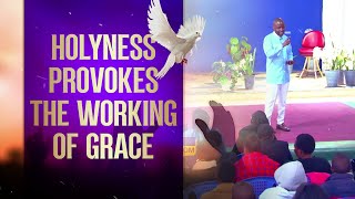 HOLYNESS PROVOKE THE WORKING OF GRACE