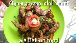 Resep ayam pedas manis, paling gampang