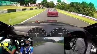 Matty drives the E36 at Cadwell Park