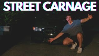 Car Meet Gets WILD [] Burnouts []Donuts [] Wheelies!