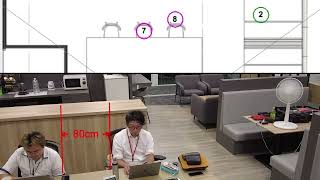 mmWave People and Moving Object Detection in Office/Room Environment by Zyyx Japan