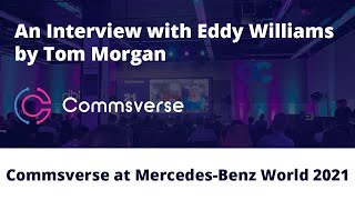 An interview with Eddy Williams by Tom Morgan