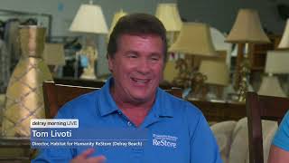 Delray Morning Live at Habitat for Humanity Delray Beach ReStore with Spirit of Giving