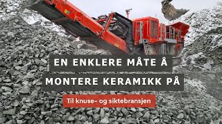 Innovativt produkt til knuse-og siktebransjen!