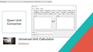 Universal unit converter