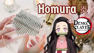 Homura (炎) - LiSA - Ost. Demon Slayer Mugen Train (Kimetsu No Yaiba) Kalimba Cover With Number Tabs