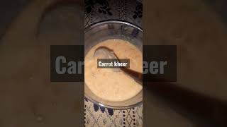 #carrotkheer raat k 1:00 bjy bhook lag gaie 😋 #shorts