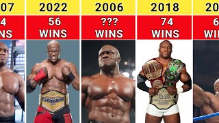 WWE Bobby Lashley Wins And Losses Record (2005-2023)