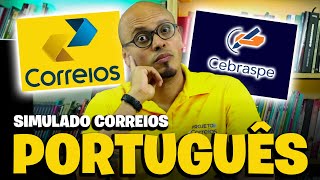 🔥SIMULADO DE PORTUGUÊS CEBRASPE CONCURSO CORREIOS 2024