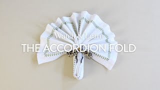 Watch & Learn: The Accordion Fold