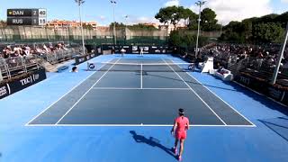 Danilovic Olga v Rus Arantxa - W100 Cornellà de Llobregat (1°set-incomplete)