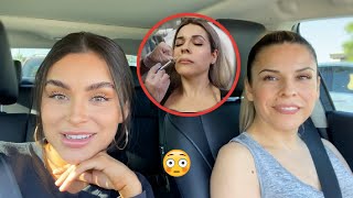 I surprised my mom with FACE FILLER!!