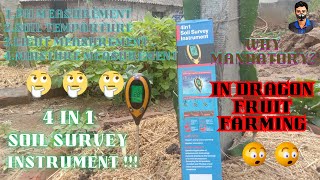 4 In 1 Soil Survey Instrument || Why Mandatory In Dragon Fruit Farming? - By Deb Dragon Official ||