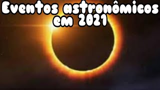 Eventos astronômicos de 2021