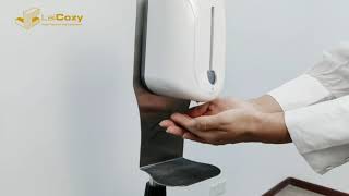 Laicozy Refillable Hand Sanitizer Dispenser Station Stand