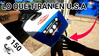 😱 LO QUE TIRAN EN U.S.A 💥 N°150 #elcomisarioamigodelpueblo #loquetiranenusa #dumpsterdiving