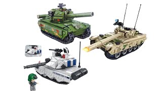 Koleksi lego tank army speed build