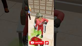 BANK ROBBERY GRANNY AND HER HUSBAND PRANKSTER 3D GAMEPLAY 🥵🥵🥵🤑🤡🥳🤮🥵🎃💩 #shorts #gaming  #prankster3d