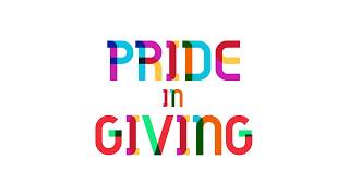 Pride In Giving