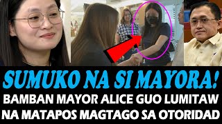 BREAKING!🔴BAMBAN MAYOR ALICE GUO SUMUKO NA!