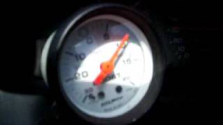 JRSC 1997 Honda Prelude Turbo boost gauge 30 - 60mph