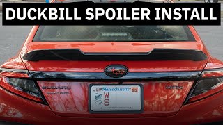 2022+ Subaru WRX Duckbill Spoiler Installation [JXR Performance]