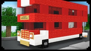 ✔ Minecraft: How to make a Double-Decker Bus