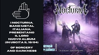 Rehn e Grace dei Nocturna presentano il nuovo album "Of Sorcery And Darkness" @nocturnaofficial7249