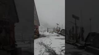 Mata machail bhawan snow fall on 26/11/2018 latest video