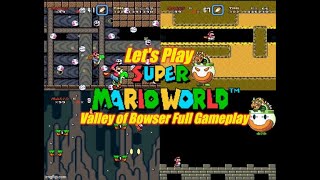 MarioMonday - Let's Play Super Mario World - Valley of Bowser Full Gameplay