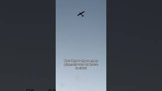 I always wondered why so many airplanes circled our house! #wife #funny #satisfying #airplanes #fyp